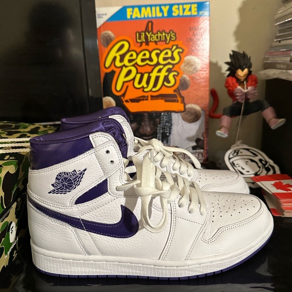 Air Jordan 1 High ‘Court Purple’ - Picture 2 of 4